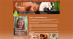Desktop Screenshot of brnomasaze.cz